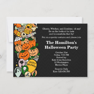 Halloween Children's Costume Party Invitation