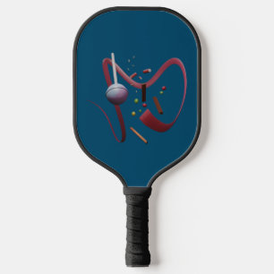 Halloween Chocolate Candy Pickleball Paddle