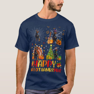 Halloween Christmas Miniature Pinscher Dog Halloth T-Shirt