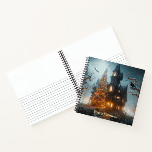 Halloween Christmas Notebook
