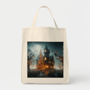 Halloween Christmas Tote Bag