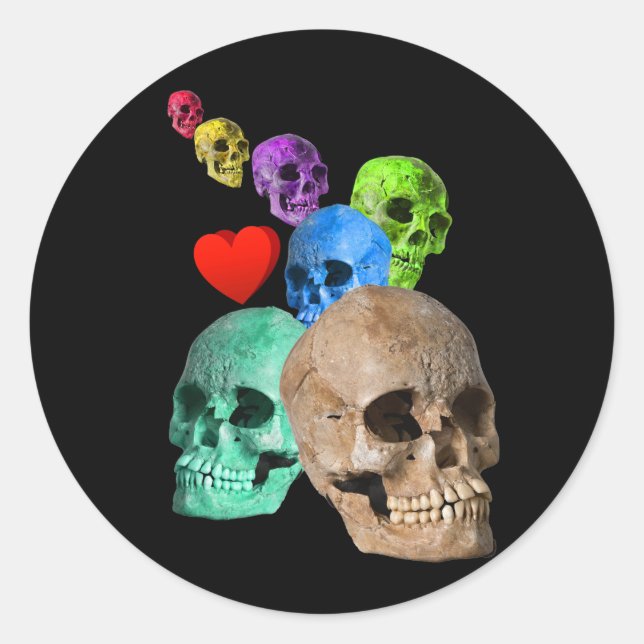 Halloween! Classic Round Sticker (Front)