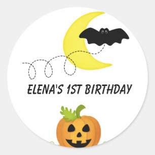 Halloween Classic Round Sticker