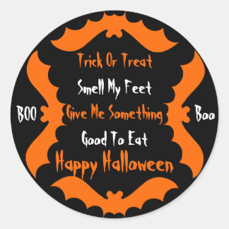 Halloween Classic Round Sticker