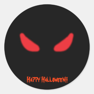 Halloween Classic Round Sticker