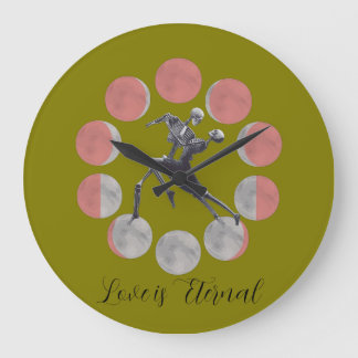 Halloween Clock - Celebrating Love is Eternal