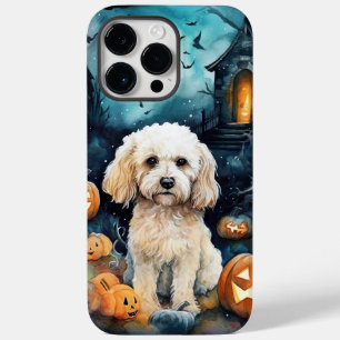 Halloween Cockapoo With Pumpkins Scary  Case-Mate iPhone 14 Pro Max Case