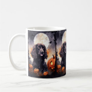 Halloween Cocker Spaniel With Pumpkins  Coffee Mug