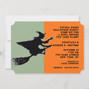 Halloween Cocktail Party Invitation