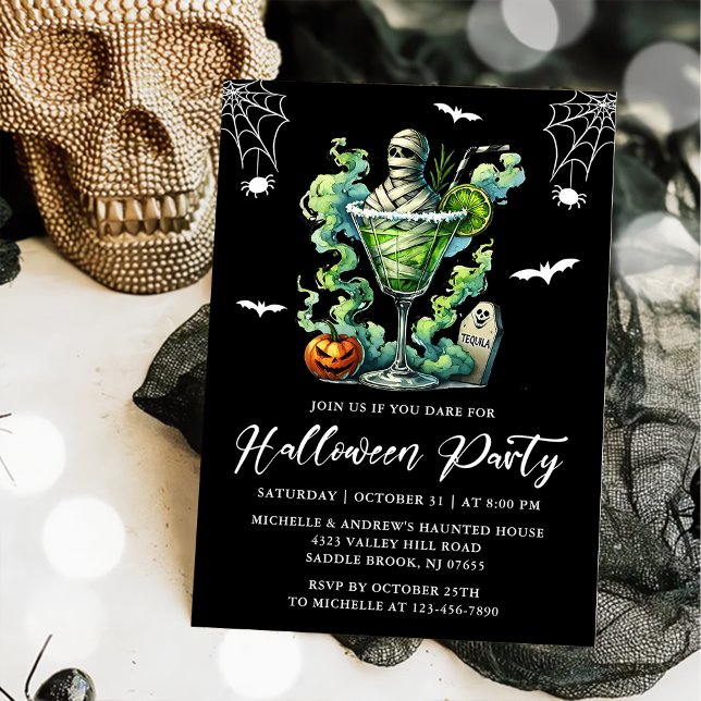 Halloween Cocktails Party Invitation (Creator Uploaded)