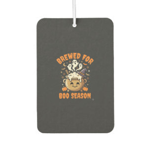 Halloween Coffee Boo Season Car Air Freshener