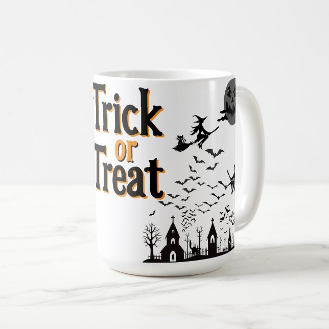 halloween coffee mug (Front Right)