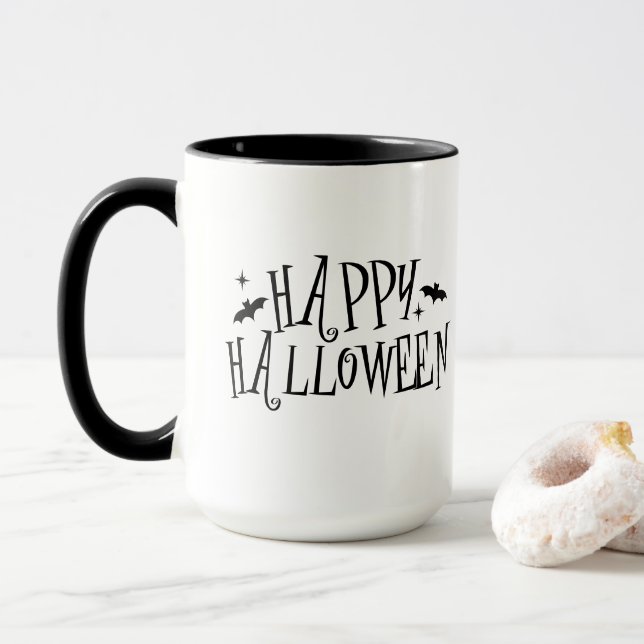 Halloween Coffee Mug (With Donut)