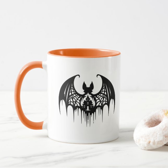 Halloween Coffee Mug (With Donut)