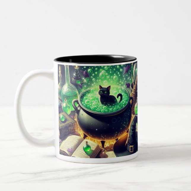 Halloween coffee mug   (Left)