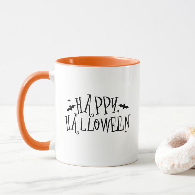 Halloween Coffee Mug (With Donut)