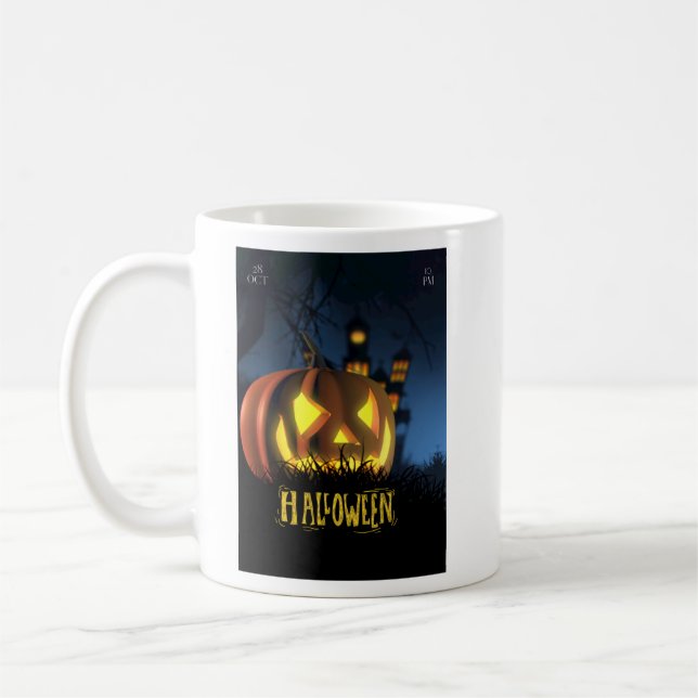 Halloween Coffee Mug (Left)
