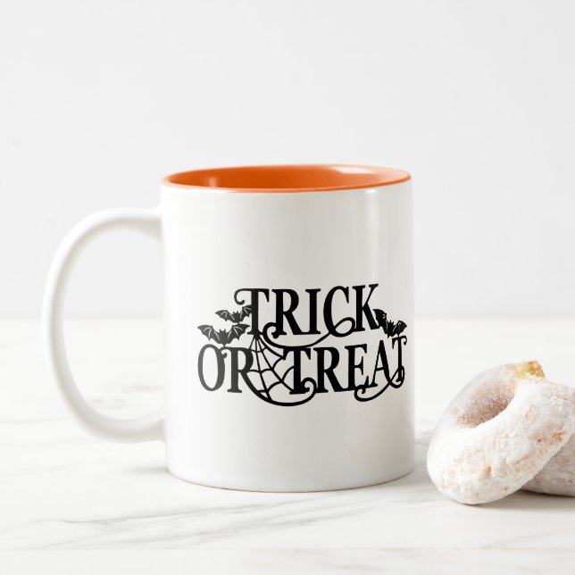 Halloween Coffee Mug (With Donut)