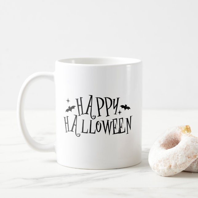 Halloween Coffee Mug (With Donut)