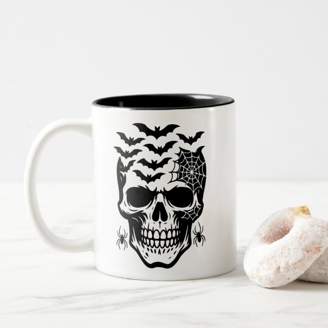 Halloween Coffee Mug (With Donut)