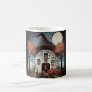 Halloween Coffee Mug Witches' Cottage