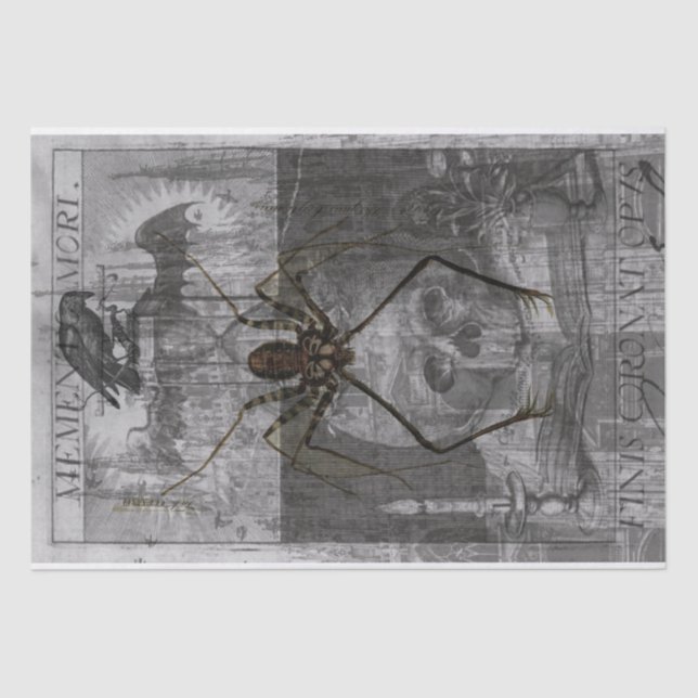 Halloween Collage Tissue Paper (Front)