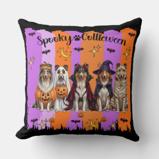 Halloween Collies Cushion
