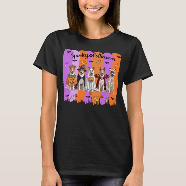 Halloween Collies T-Shirt (Front)