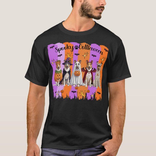 Halloween Collies T-Shirt (Front)