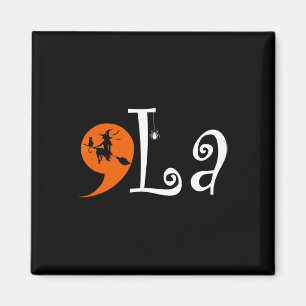 Halloween Comma La Kamala Harris Presidential Magnet