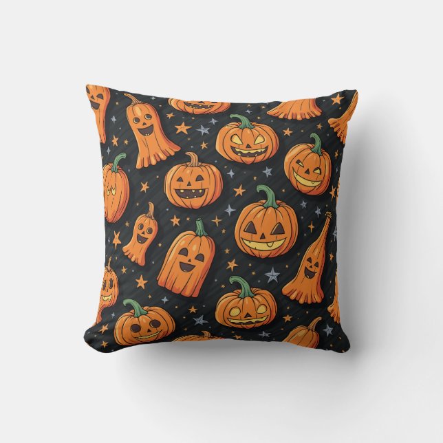 Halloween Commemorative Pillow (Front)