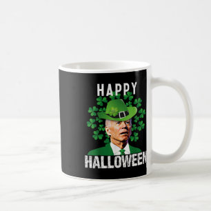 Halloween Confused Funny Joe Biden St Patricks Day Coffee Mug