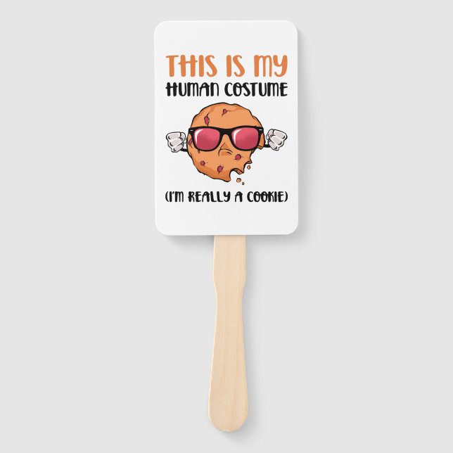 Halloween Cookie Hand Fan (Front)