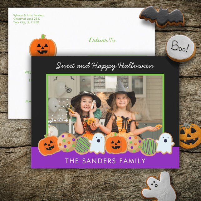 HALLOWEEN COOKIES PHOTO  POSTCARD (Creator Uploaded)