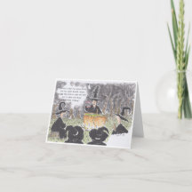 Halloween Cooking Card