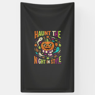 Halloween Cool Jack Lantern Banner