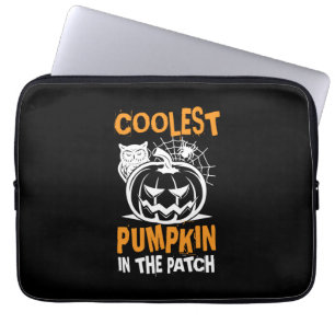 Halloween Coolest Pumpkin In The Patch Birthday Laptop Sleeve