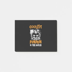 Halloween Coolest Pumpkin In The Patch Birthday Post-it Notes