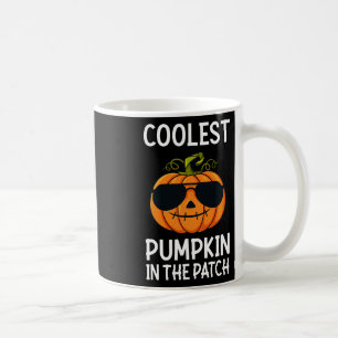 Halloween Coolest Pumpkin In The Patch Boys Girls Coffee Mug