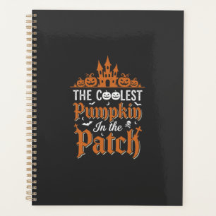 Halloween Coolest Pumpkin in the Patch Vintage Des Planner