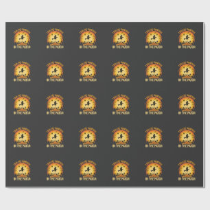 Halloween Coolest Pumpkin in the Patch Witch Desig Wrapping Paper