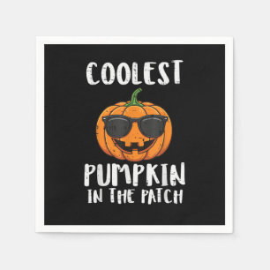 Halloween Coolest Pumpkin Patch Costume Men Boys K Napkin