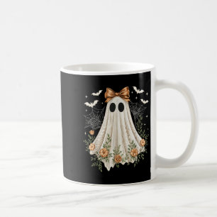 Halloween Coquette Lace Ghost Boo Boojee Soky Seas Coffee Mug