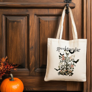 Halloween Costume and Cocktails Haunted Forest Tote Bag