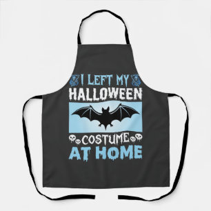 Halloween Costume At Home Funny Bat Design Apron