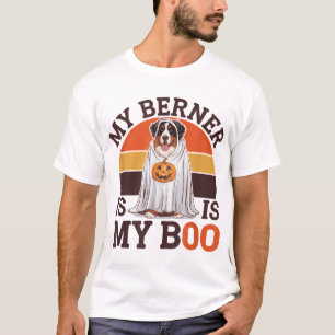 Halloween Costume Bernese Mountain Dog My Berner  T-Shirt