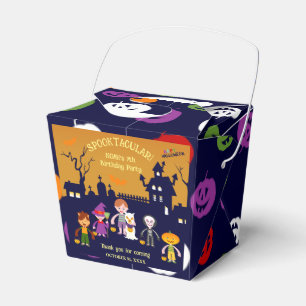 Halloween Costume Boy Birthday Party Favour Box