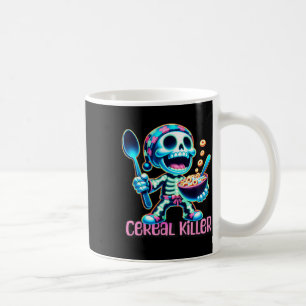 Halloween Costume Cereal Killer Funny Breakfast Ce Coffee Mug