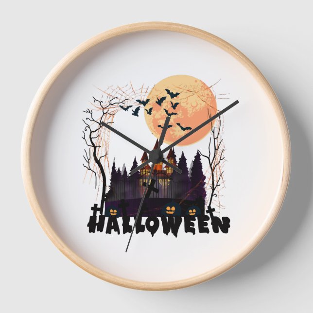 Halloween costume          clock (Front)