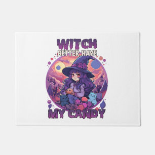 Halloween costume clothing witches Premium Doormat